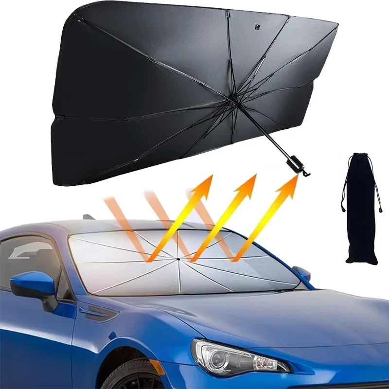 Windshield Sun Shade - Składana osłona przeciwsłoneczna do szyby samochodowej