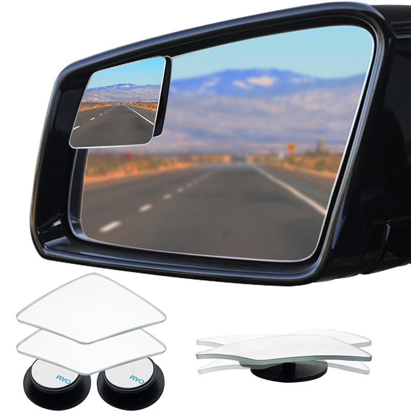 Car Blind Spot Mirror - Samochodowe bezramkowe lusterko wsteczne z diamentowym