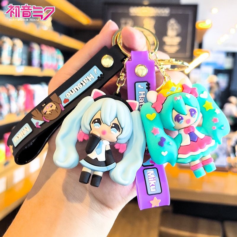 Car Accessories Company - Breloczek Hatsune Miku, kreskówkowy, uroczy i
