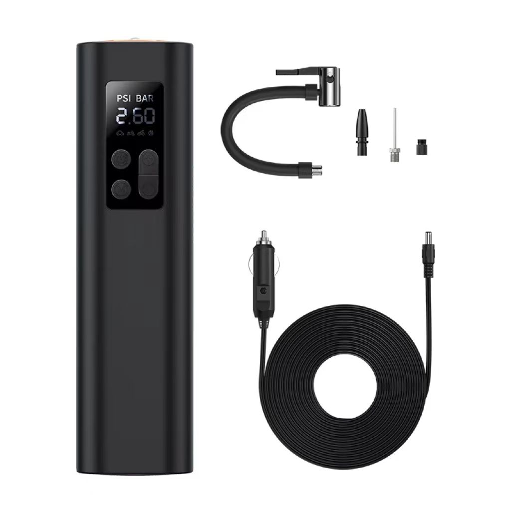 Tire Pressure Monitor - Mini Przenośna Bezprzewodowa Cyfrowa Pompka do