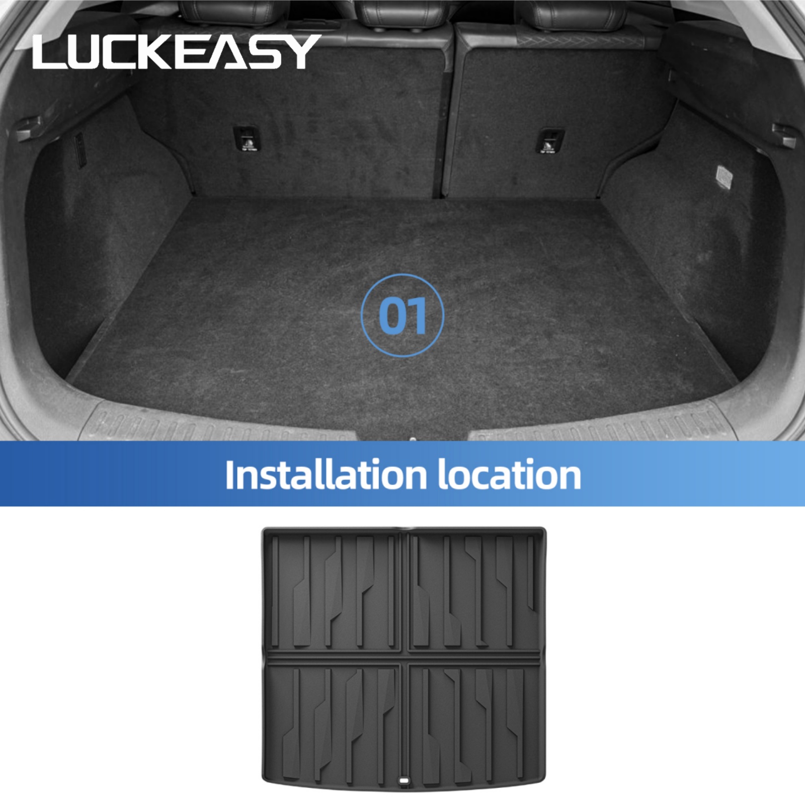 Market Car Accessories - LUCKEASY Lewostronne sterowanie do Haval F7
