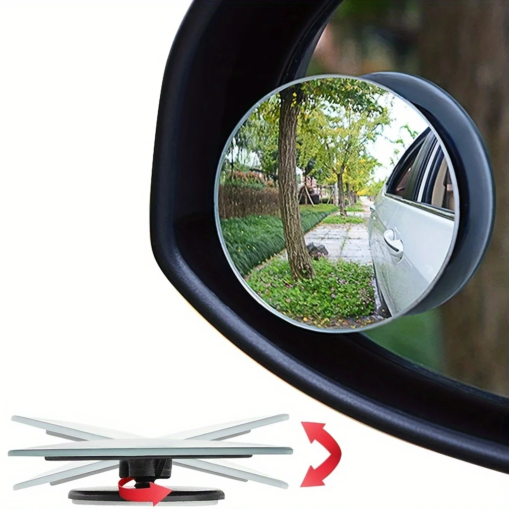 Car Blind Spot Mirror - 2 szt. Okrągłe lusterka wsteczne do