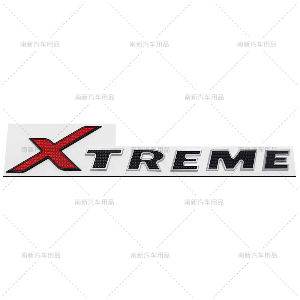 Car Accessories Dubai - Naklejka/Emblemat X-TREME na samochód, pasuje do