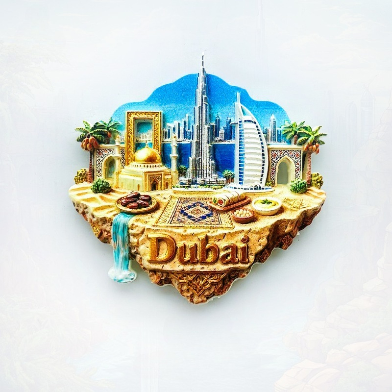Car Accessories Dubai - Magnes na lodówkę Dubai Floating Island