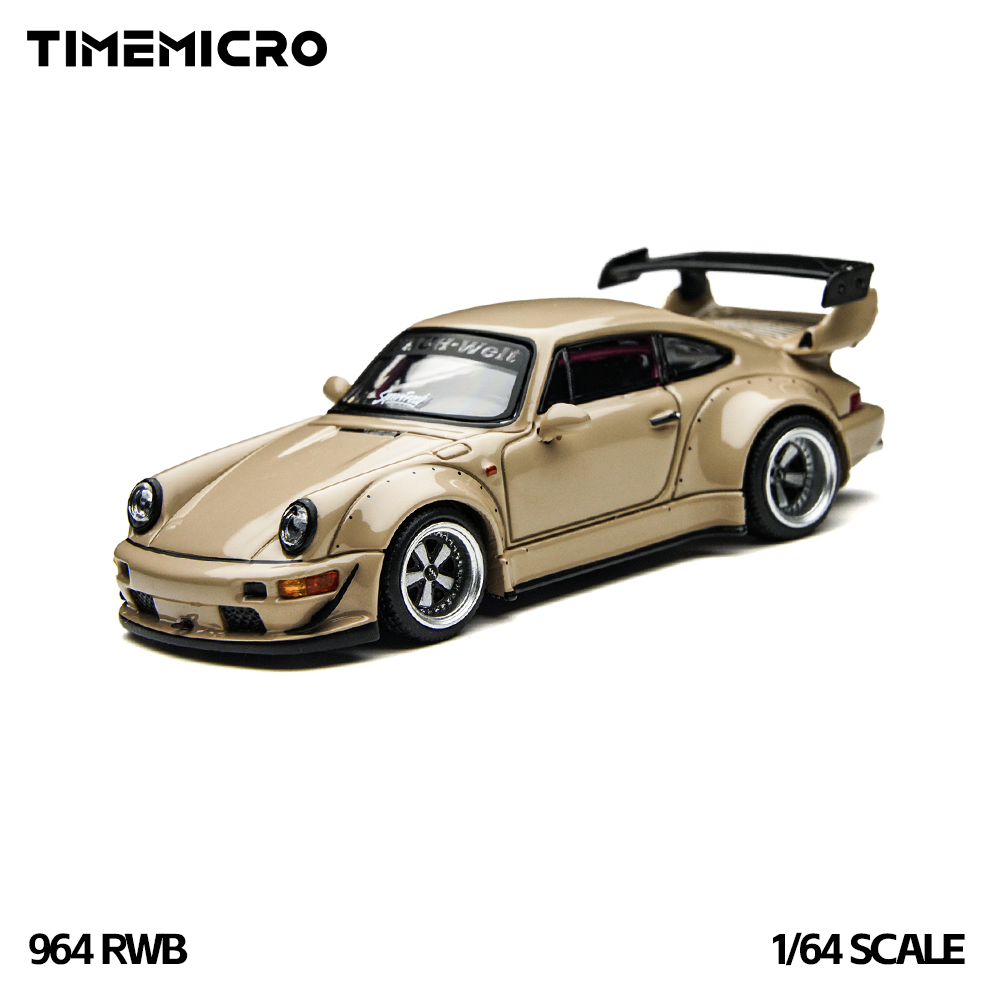 Car Accessories Company - TimeMicro1:64 RWB 964 Beżowy Zestaw Prezentowy