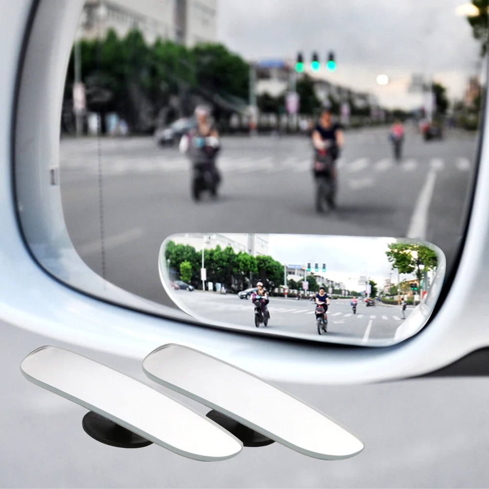Car Blind Spot Mirror - Szerokokątne lusterko wsteczne do samochodu, przezroczyste,