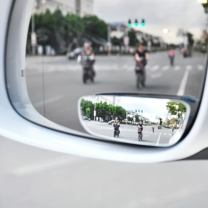Car Blind Spot Mirror - Regulowane motocyklem wypukłe szkło HD Lustro