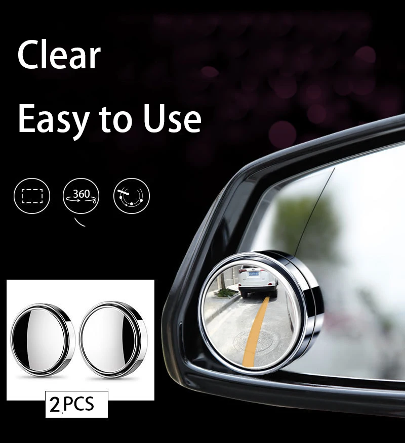 360 °   Regulowane, szerokokąt – Car Blind Spot Mirror recenzja i cena