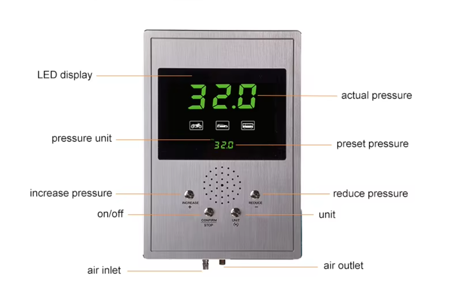 W pełni automatyczna cyfrowa p – Tire Pressure Monitor recenzja i cena