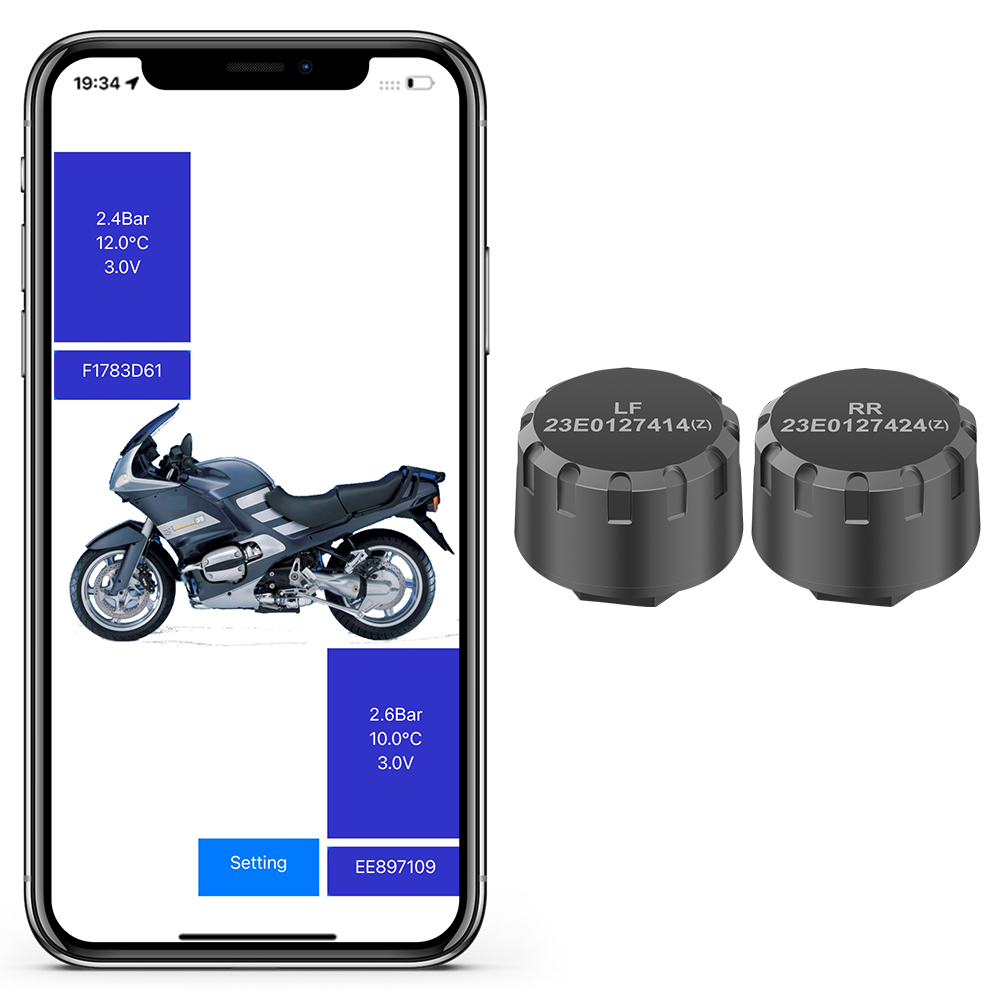 Motocyklowy system monitorowan – Tire Pressure Monitor recenzja i cena