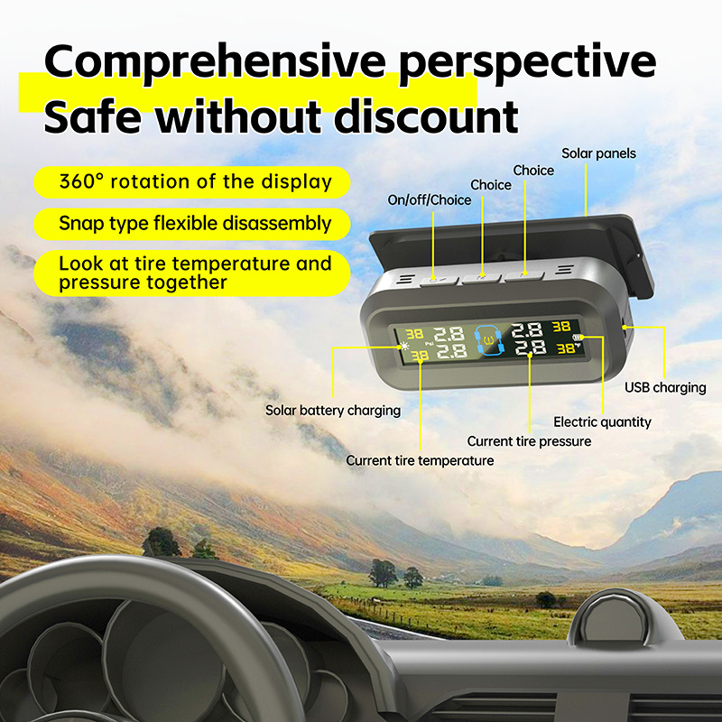 Czujnik ciśnienia w oponach T1 – Tire Pressure Monitor recenzja i cena