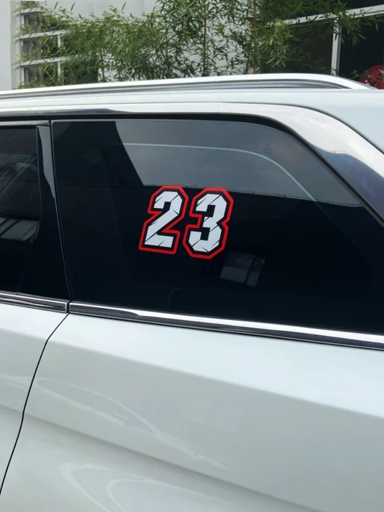 Naklejka samochodowa z numerem – Car Accessories Racing recenzja i cena
