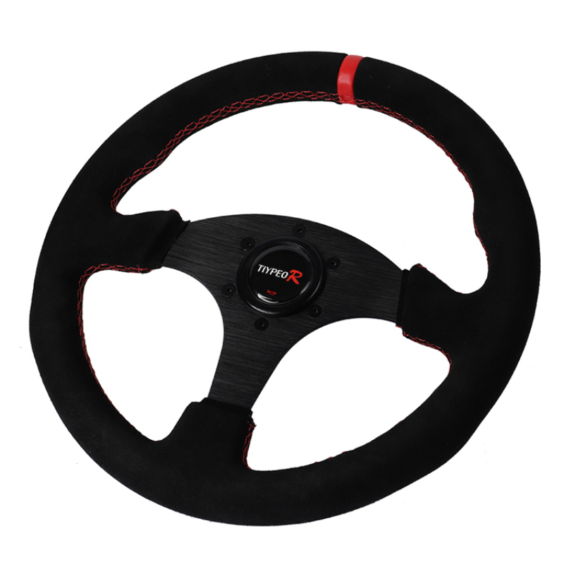 Zamszowa kierownica wyścigowa  – Car Accessories Racing recenzja i cena