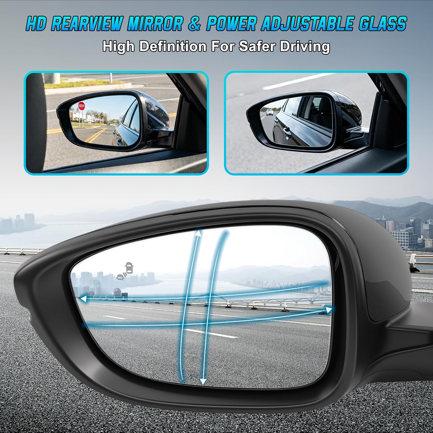 Lewe lusterko wsteczne do Hond – Car Blind Spot Mirror recenzja i cena