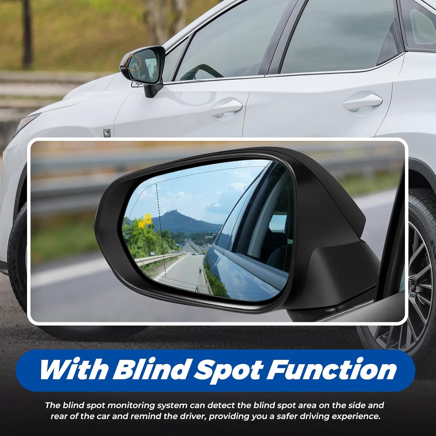 Lewe lusterko wsteczne do Lexu – Car Blind Spot Mirror recenzja i cena