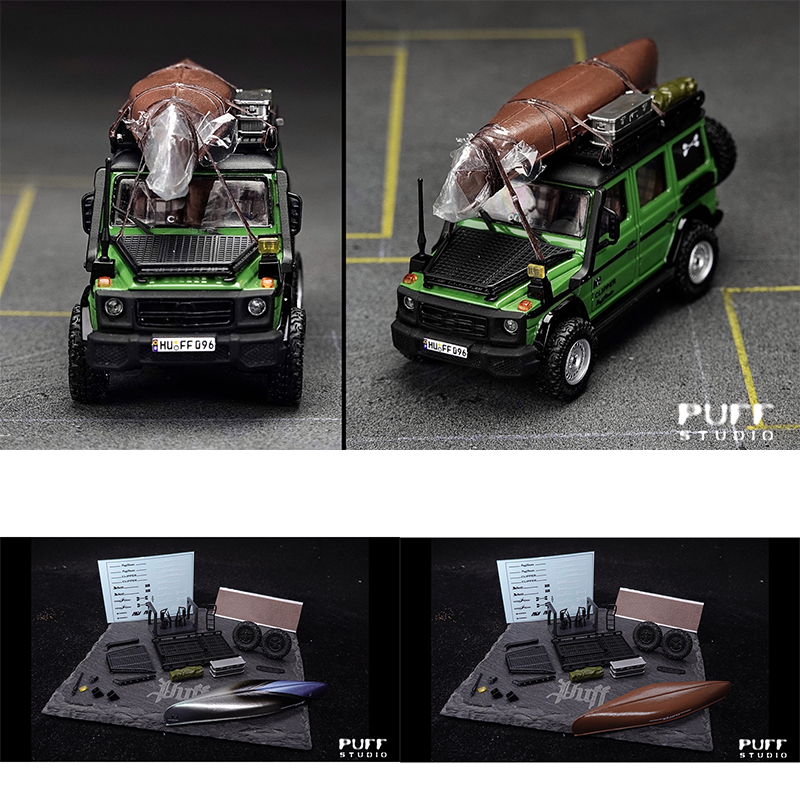 Zestaw łodzi PuffStudio 1/64 o – Car Accessories Kit recenzja i cena