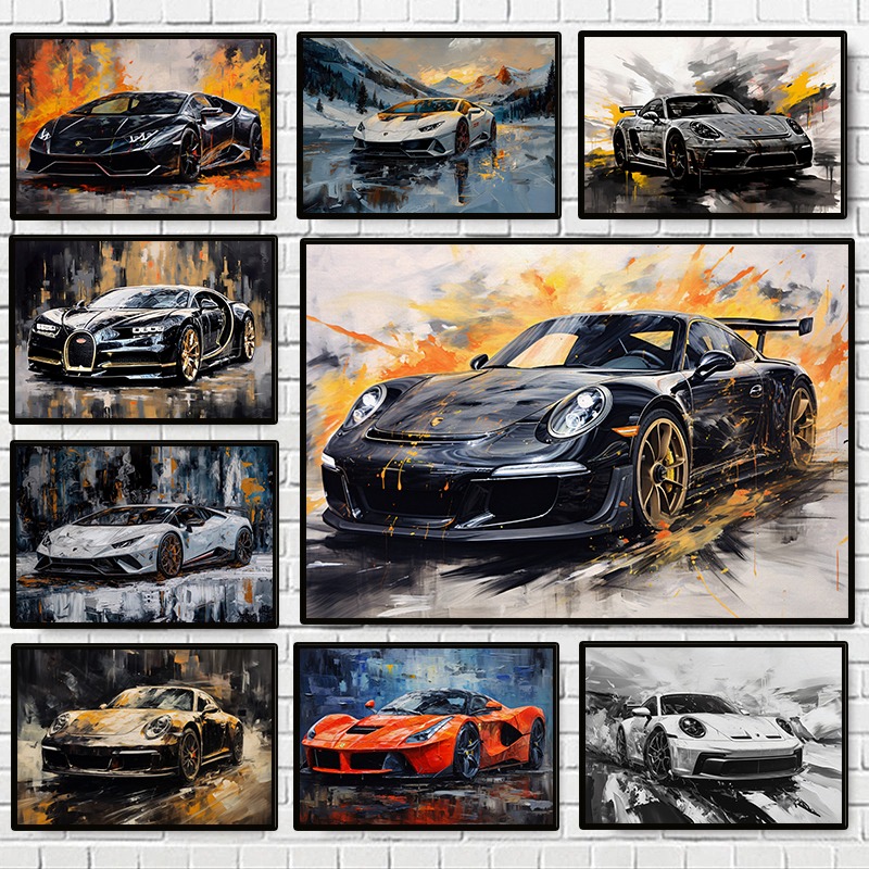 Nowoczesny Abstrakcyjny Plakat – Car Accessories Brand recenzja i cena