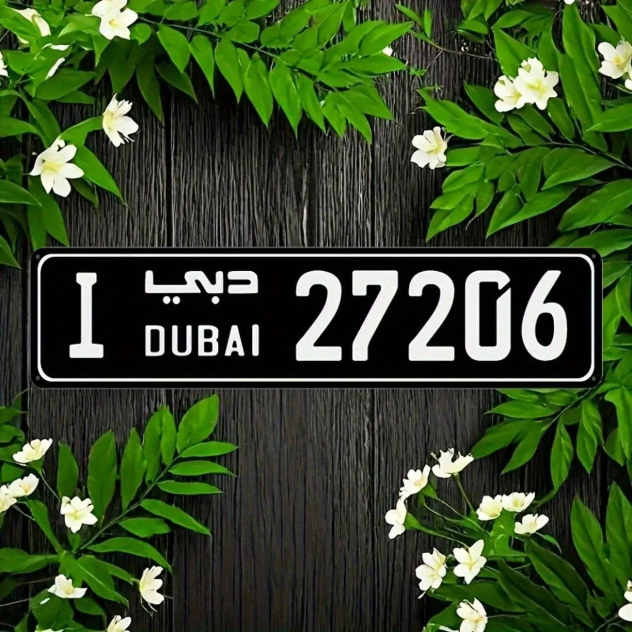 Grawerowany aluminiowy znak ul – Car Accessories Dubai recenzja i cena
